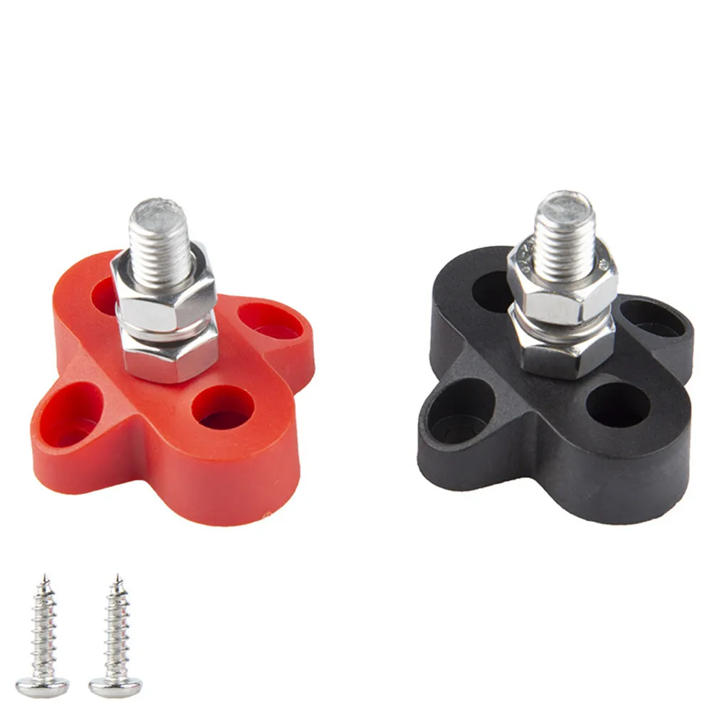2pcs 5/16" DC 48V Busbar Power Terminal Block Heavy Duty M8 Positive Negative Power Distribution Stud for Truck RV Ship Boat
2pcs 5/16" DC 48V Busbar Power Terminal Block Heavy Duty M8 Positive Negative Power Distribution Stud for Truck RV Ship Boat
