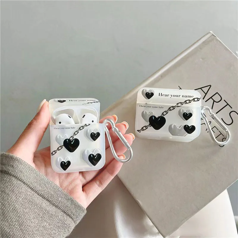 Ins Style Love Heart Silicone Soft Earphone Cover for Apple Airpods Pro 3 Case for Airpods 3 3rd Generation Air Pod 2 1 Case
Ins Style Love Heart Silicone Soft Earphone Cover for Apple Airpods Pro 3 Case for Airpods 3 3rd Generation Air Pod 2 1 Case