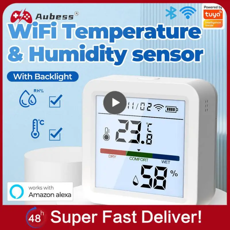 Convenient Smart Home Shared Features Intelligence Hygrometer Backlight Support Voice Support Household Appliances Safe Precise
Convenient Smart Home Shared Features Intelligence Hygrometer Backlight Support Voice Support Household Appliances Safe Precise