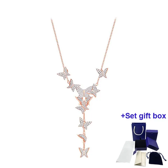 S High Quality Necklace Butterfly Flying Rose Gold Plated Women's Jewelry Gift Free Shipping
S High Quality Necklace Butterfly Flying Rose Gold Plated Women's Jewelry Gift Free Shipping