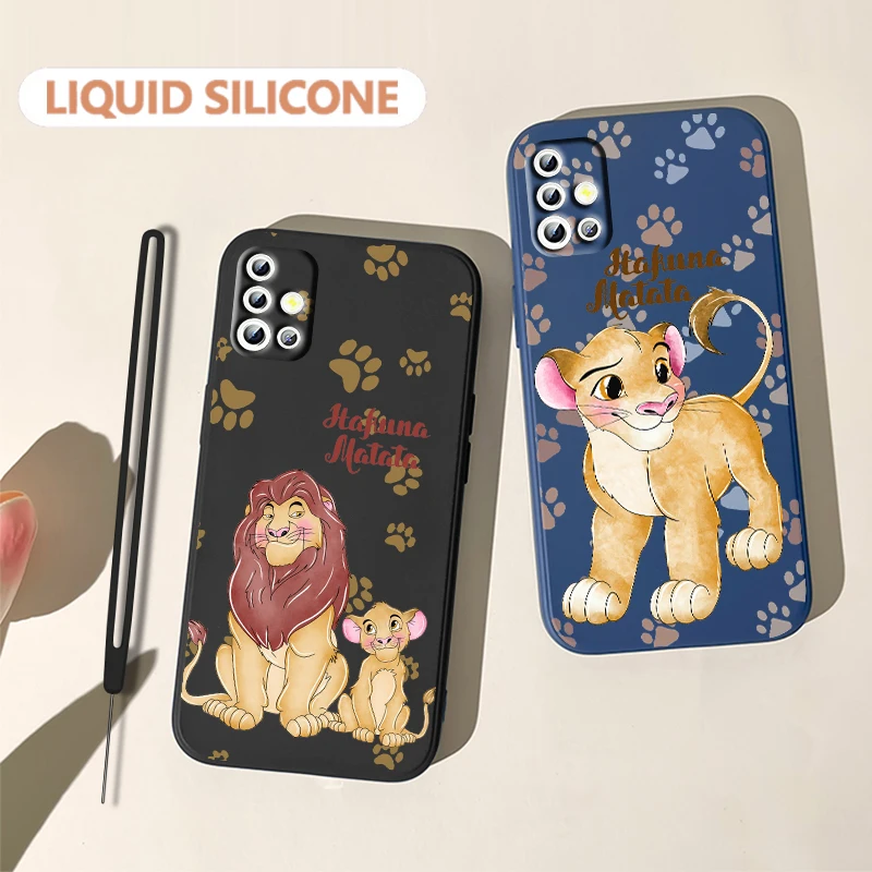 The Lion King Cool For Samsung Galaxy A71 A51 A81 A91 A41 A31 A21S A11 A01 A50 A30 A20S Liquid Rope Phone Case Coque Capa Fundas
The Lion King Cool For Samsung Galaxy A71 A51 A81 A91 A41 A31 A21S A11 A01 A50 A30 A20S Liquid Rope Phone Case Coque Capa Fundas