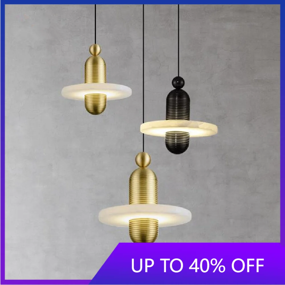 Nordic bedside chandelier modern minimalist bedroom lamp restaurant dining room art lamp bar single head Marble copper lighting
Nordic bedside chandelier modern minimalist bedroom lamp restaurant dining room art lamp bar single head Marble copper lighting