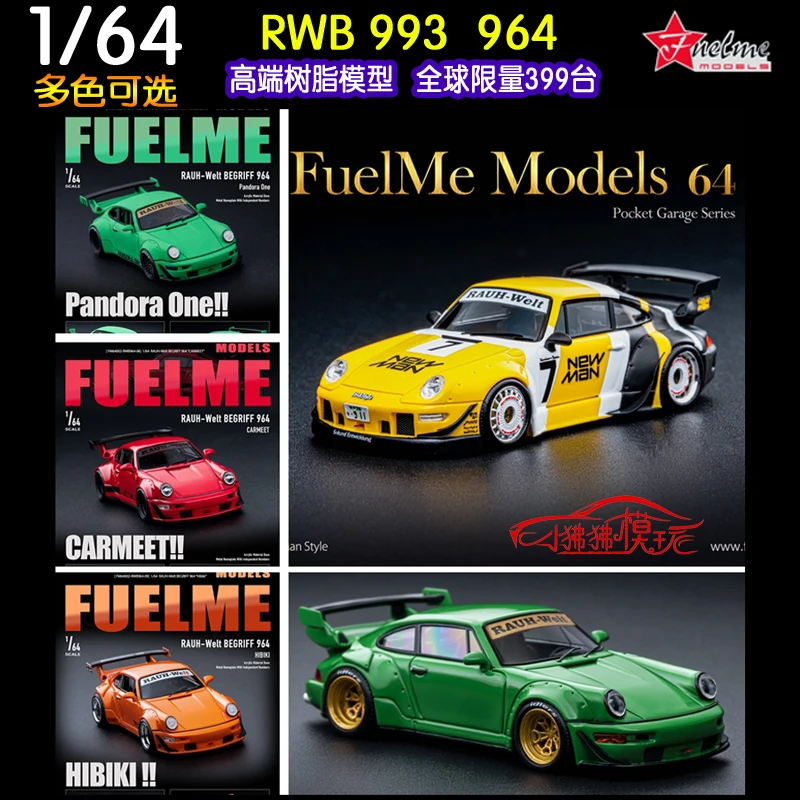 FuelMe 1:64 Limited Edition Porsche 911 Widebody RWB 964 993 Resin Car Model #7#
FuelMe 1:64 Limited Edition Porsche 911 Widebody RWB 964 993 Resin Car Model #7#