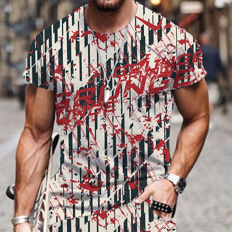 Summer Men's T-shirts Fashion Hot Outfit Harajuku Tracksuit Street O Neck Tops Hip-hop Luxury Oversized T-shirt Short Sleeve
Summer Men's T-shirts Fashion Hot Outfit Harajuku Tracksuit Street O Neck Tops Hip-hop Luxury Oversized T-shirt Short Sleeve