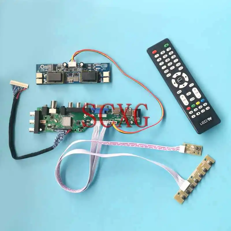 For M201EW02 CLAA201WA04 Screen 3663 Digital Driver Board LVDS 30 Pin 4-CCFL DIY Kit 20.1" 1680*1050 USB HDMI-Compatible VGA AV
For M201EW02 CLAA201WA04 Screen 3663 Digital Driver Board LVDS 30 Pin 4-CCFL DIY Kit 20.1" 1680*1050 USB HDMI-Compatible VGA AV