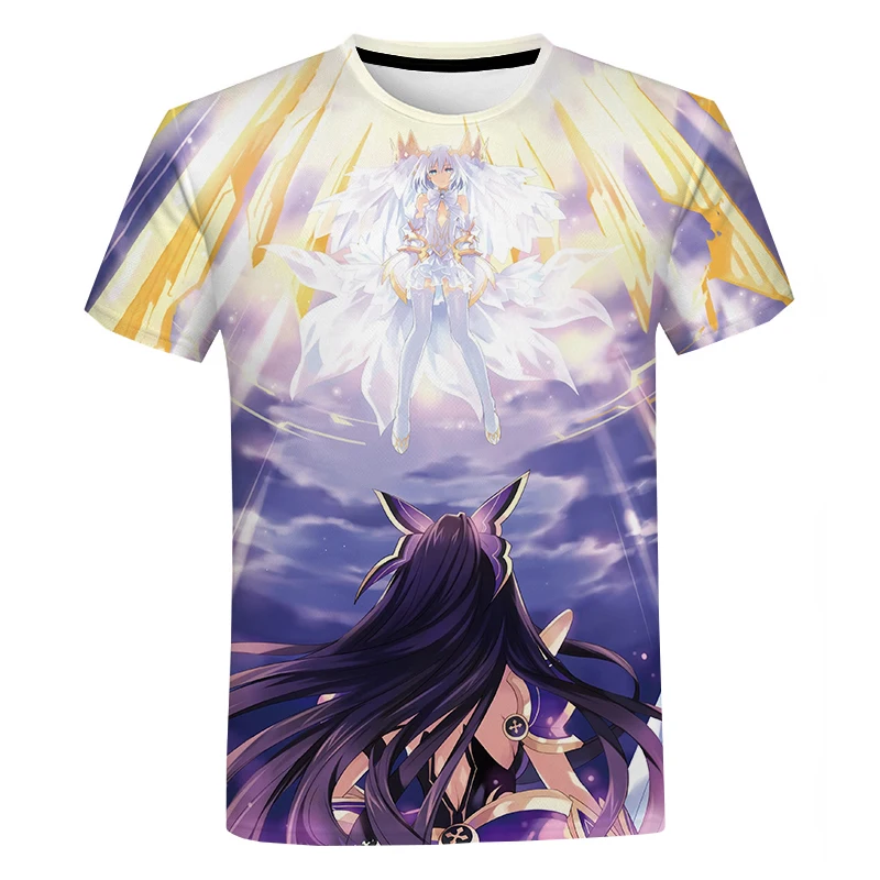 Футболка Мужская/женская с 3D-принтом Date a Live, модная крутая Повседневная рубашка в стиле Харадзюку, уличная одежда, топы, большие размеры, на лето
Футболка Мужская/женская с 3D-принтом Date a Live, модная крутая Повседневная рубашка в стиле Харадзюку, уличная одежда, топы, большие размеры, на лето