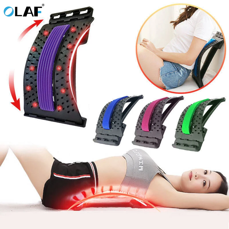 Magnetotherapy Back Massager Stretcher Adjustable Waist Neck Fitness Lumbar Cervical Spine Support Pain Relief Office Artifact
Magnetotherapy Back Massager Stretcher Adjustable Waist Neck Fitness Lumbar Cervical Spine Support Pain Relief Office Artifact