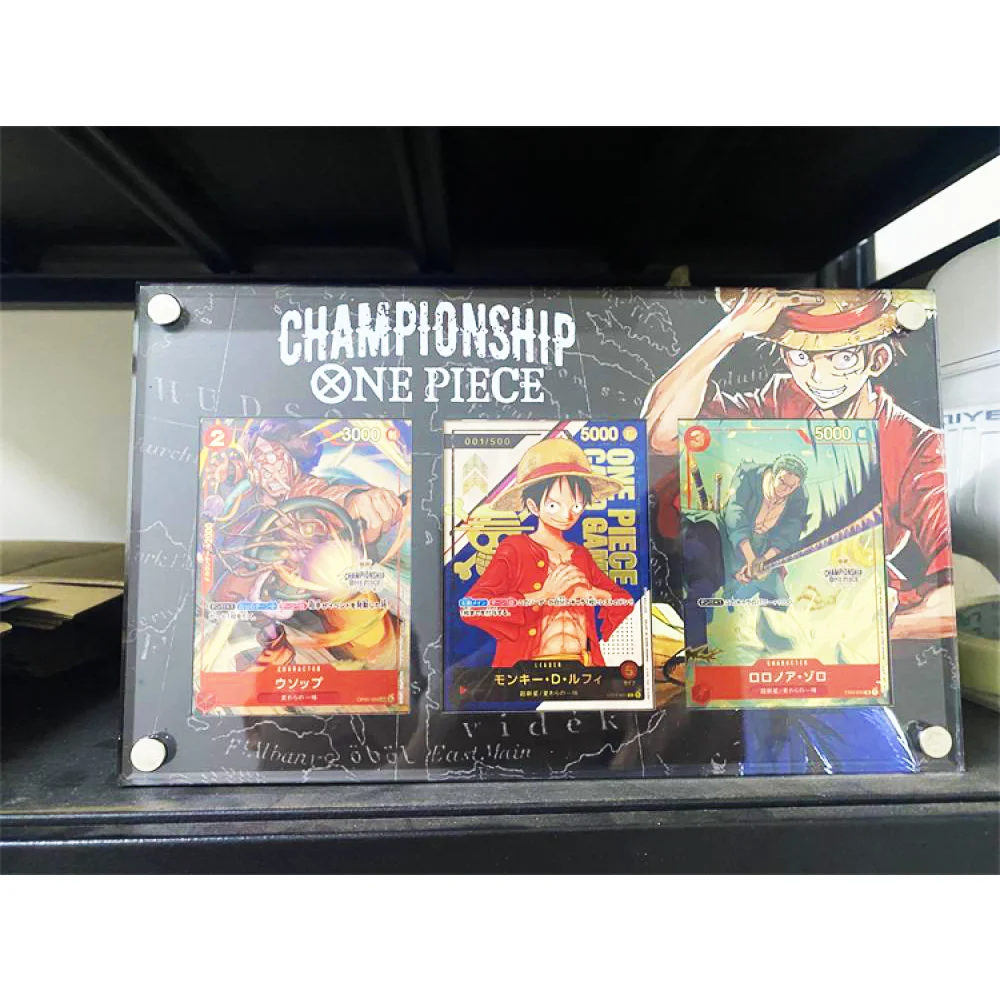 Opcg цельный 3 окна карты кирпич Yu-Gi-Oh 3 окна карты кирпич карта Дисплей Держатель Luffy Zoro Usopp металлические Фотообои
Opcg цельный 3 окна карты кирпич Yu-Gi-Oh 3 окна карты кирпич карта Дисплей Держатель Luffy Zoro Usopp металлические Фотообои