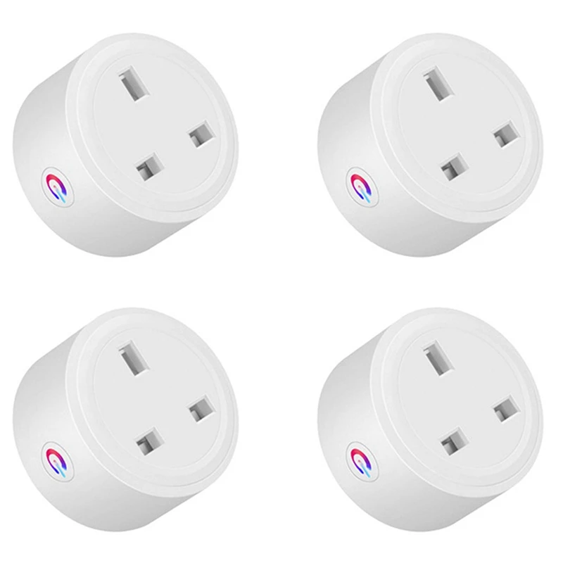Умная розетка 4X Tuya Zigbee, умное устройство с монитором и голосовым управлением, таймером, вилкой Стандарта Великобритании, 16 А
Умная розетка 4X Tuya Zigbee, умное устройство с монитором и голосовым управлением, таймером, вилкой Стандарта Великобритании, 16 А
