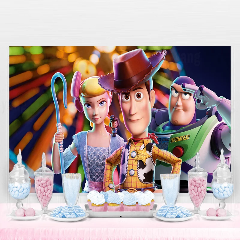 Disney Custom Toy Story Buzz Lightyear Woody Jessie Birthday Banner Photo Backdrop Boys Kids Party Decor Supplies Decorations
Disney Custom Toy Story Buzz Lightyear Woody Jessie Birthday Banner Photo Backdrop Boys Kids Party Decor Supplies Decorations