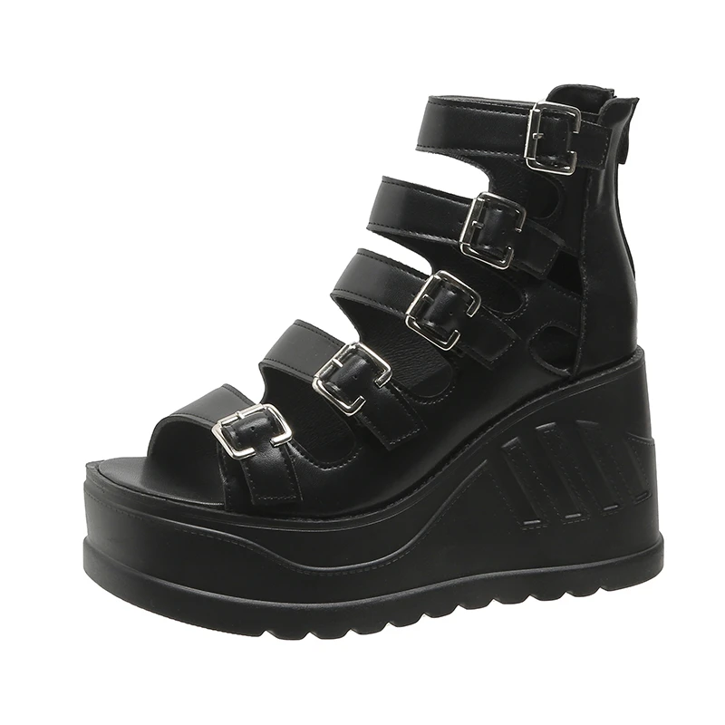 Open-toe Thick-soled Women's Sandals Summer Shoes New Wedge Sandals Women's Summer Breathable High-quality Women's Sandals
Open-toe Thick-soled Women's Sandals Summer Shoes New Wedge Sandals Women's Summer Breathable High-quality Women's Sandals