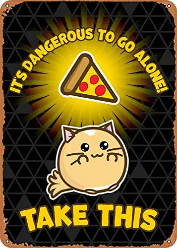 Its Dangerous to Go Alone Vintage Look Metal Sign Patent Art Prints Retro Gift 8x12 Inch
Its Dangerous to Go Alone Vintage Look Metal Sign Patent Art Prints Retro Gift 8x12 Inch