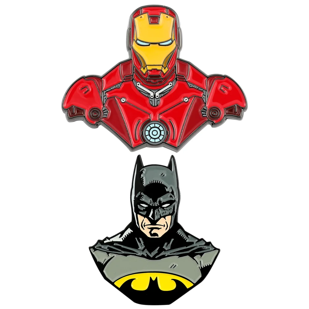 Marvel Avengers Brooch Superhero Iron Man Badge Enamel Metal Brooch Jeans Jacket Lapel Pin Trend Jewelry Decoration Accessories
Marvel Avengers Brooch Superhero Iron Man Badge Enamel Metal Brooch Jeans Jacket Lapel Pin Trend Jewelry Decoration Accessories