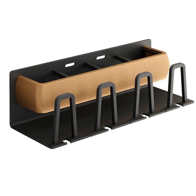 Hot SV-Toothbrush Holder Bathroom Toothpaste Storage Rack With Cup Holder Wall Mounted Razor Stand Organizer Shelf
Hot SV-Toothbrush Holder Bathroom Toothpaste Storage Rack With Cup Holder Wall Mounted Razor Stand Organizer Shelf