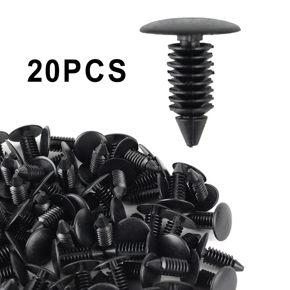 20Pcs 8mm Hole Car Clips Fender Bumper Shield Retainer Plastic Rivet Push Pin For Ford 388577S W705589-S300 For Chrysler 6030441
20Pcs 8mm Hole Car Clips Fender Bumper Shield Retainer Plastic Rivet Push Pin For Ford 388577S W705589-S300 For Chrysler 6030441