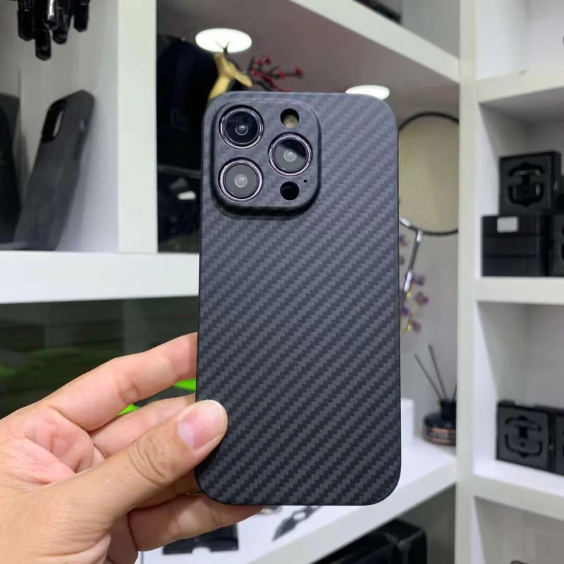 

For IPhone14/14Pro /14Pro Max Case Carbon Fiber with Magnetic Suction Wireless Charging for IPhone14Plus 14Pro Max Business Case