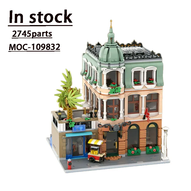 10255 Classic City Street View Compatible MOC-109832 New Street View Bar Building Block Model 2745 Parts Kids Birthday Toy Gift
10255 Classic City Street View Compatible MOC-109832 New Street View Bar Building Block Model 2745 Parts Kids Birthday Toy Gift