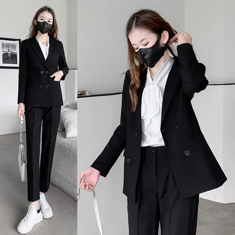 Spring New Woman Elegant Suit Female Blazer and High Waist Pants Tweed Suit Jacket Ladies Two Piece Jacket Pant Set Outfits G571
Spring New Woman Elegant Suit Female Blazer and High Waist Pants Tweed Suit Jacket Ladies Two Piece Jacket Pant Set Outfits G571