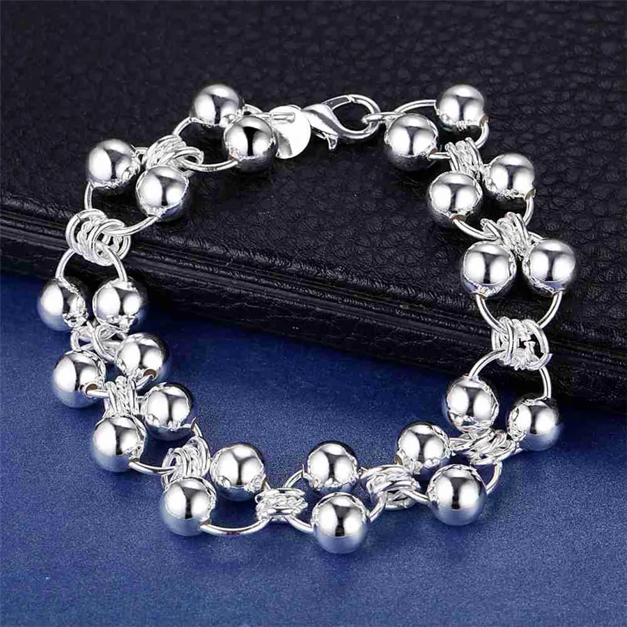 hot sale Silver color beads chain for women lady cute noble nice bracelet fashion charm jewelry wedding gift
hot sale Silver color beads chain for women lady cute noble nice bracelet fashion charm jewelry wedding gift