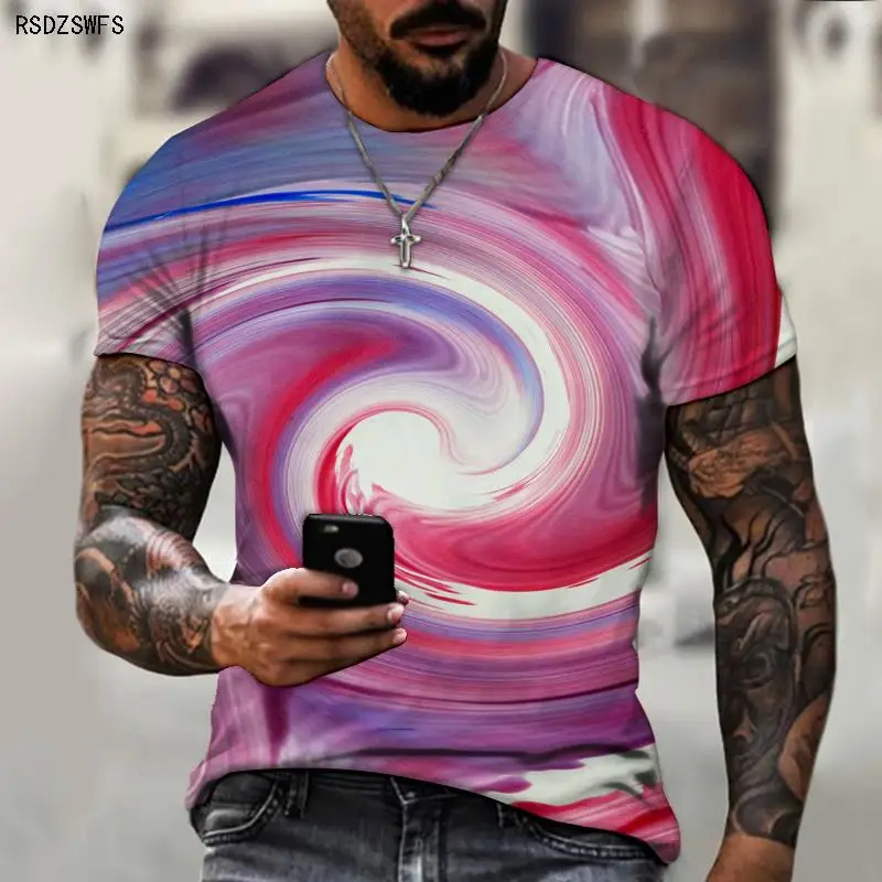 Summer Hot-selling Digital Printing Men's Printed T-shirt Abstract Color Style Men's Short-sleeved Casual Top Size XXS-5XL
Summer Hot-selling Digital Printing Men's Printed T-shirt Abstract Color Style Men's Short-sleeved Casual Top Size XXS-5XL