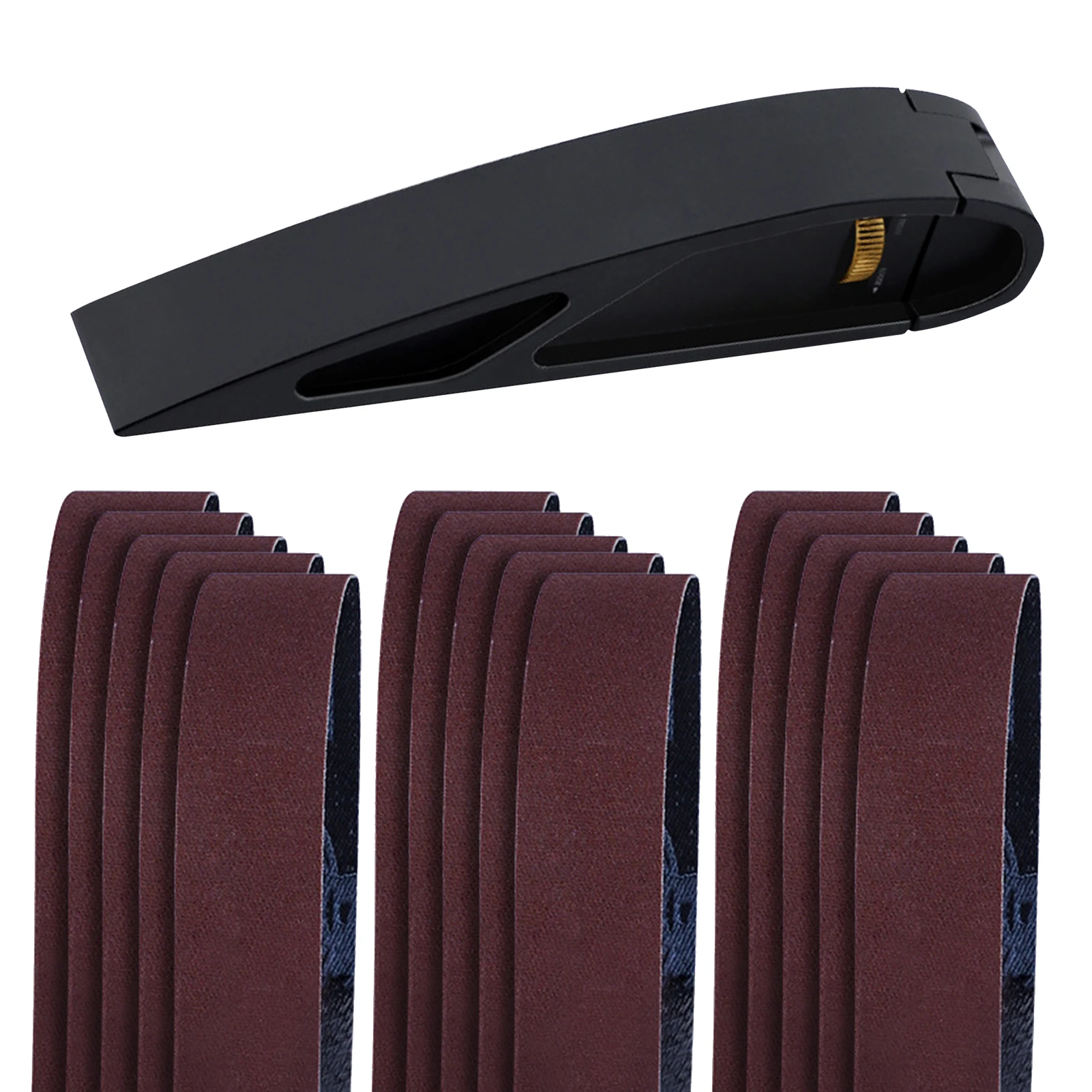16pcs/set Belt Mini Sander 120 320 600 Grits Polishing With Sandpaper Woodworking Curve Aluminum Alloy Manual Holder Handheld
16pcs/set Belt Mini Sander 120 320 600 Grits Polishing With Sandpaper Woodworking Curve Aluminum Alloy Manual Holder Handheld
