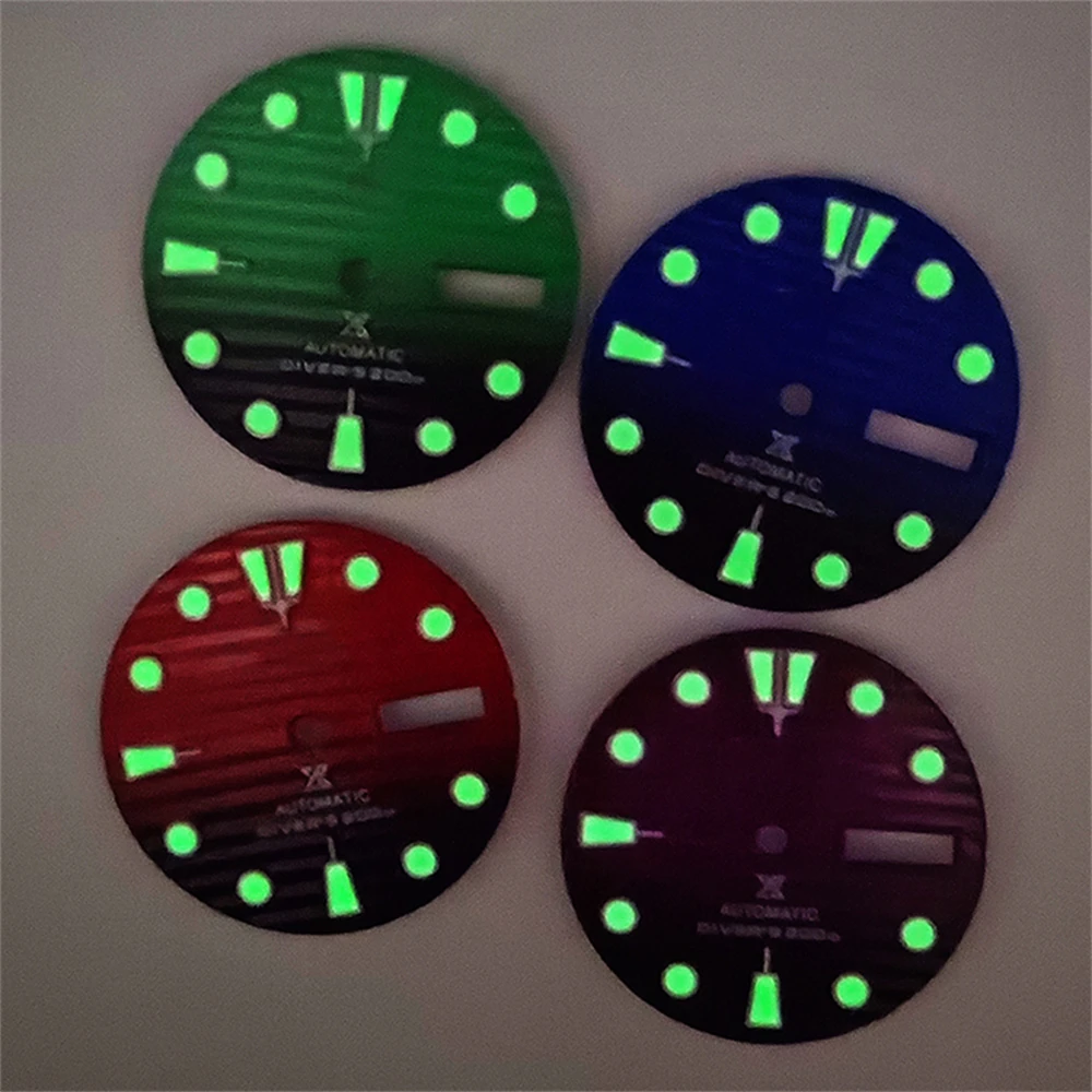 1 PCS For NH36 28.5MM Watch Dial Super Strong Green Luminous Watch Dial Watch Movement Modification Part Accessories
1 PCS For NH36 28.5MM Watch Dial Super Strong Green Luminous Watch Dial Watch Movement Modification Part Accessories