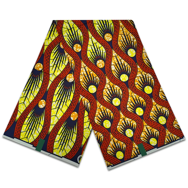 New Veritable Ankara Wax Guaranteed Real Wax Prints Fabric Dutch Batik Pagne Africa Dress 100% Cotton 6 Yards Loincloth HS0719
New Veritable Ankara Wax Guaranteed Real Wax Prints Fabric Dutch Batik Pagne Africa Dress 100% Cotton 6 Yards Loincloth HS0719