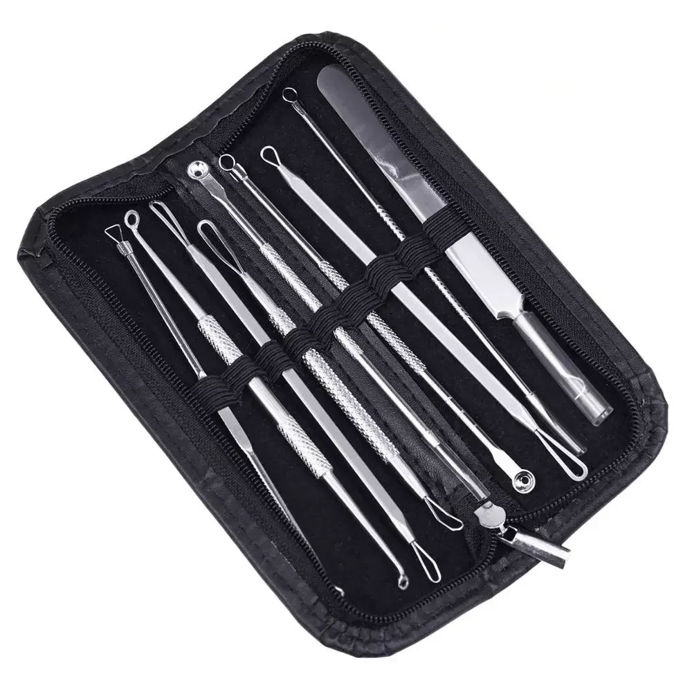 NEW2023 Acne Blackhead Remover Needles to Remove Blackheads Black Spot Extractor Stainless Steel Pimple Removal Skin Care Tools
NEW2023 Acne Blackhead Remover Needles to Remove Blackheads Black Spot Extractor Stainless Steel Pimple Removal Skin Care Tools