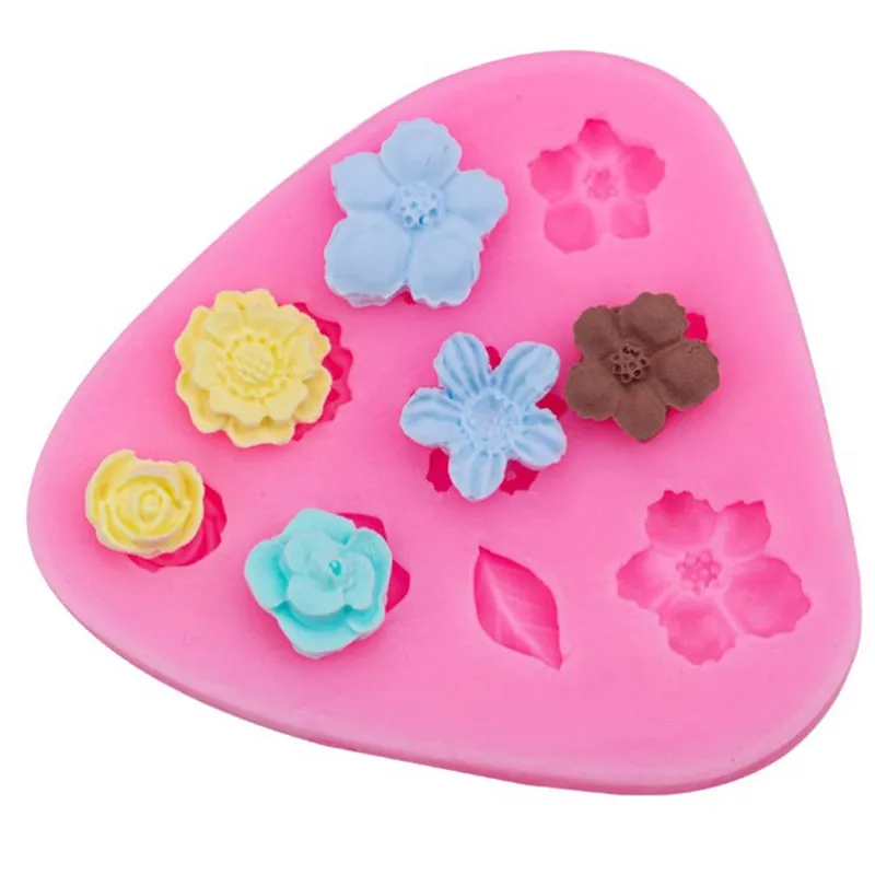 Mini Rose Flower Leaf Fondant Silicone Mold For Sugar Art Cake Decorating Tools Baking Utensils
Mini Rose Flower Leaf Fondant Silicone Mold For Sugar Art Cake Decorating Tools Baking Utensils