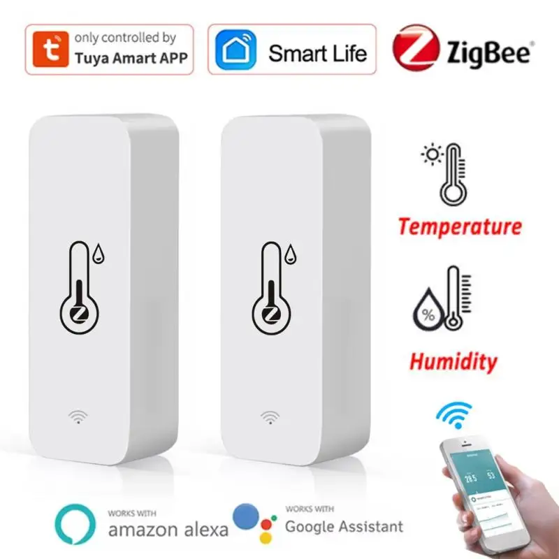 Датчик температуры и влажности Aubess Tuya ZigBee работает с Alexa Google Home Smart Life/Tuya Smart App Control
Датчик температуры и влажности Aubess Tuya ZigBee работает с Alexa Google Home Smart Life/Tuya Smart App Control