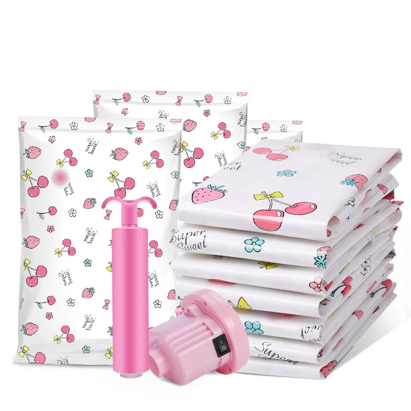 Vacuum Compression Bag 11 Sets 2 Large 2 Medium 3 Small 3 Hand Rolls To Send Hand Pump Cotton Clothes Storage Bag
Vacuum Compression Bag 11 Sets 2 Large 2 Medium 3 Small 3 Hand Rolls To Send Hand Pump Cotton Clothes Storage Bag