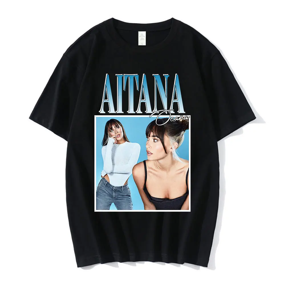 Singer Aitana Ocana Graphic Album T Shirt Harajuku Fashion Hip Hop Tshirt Loose Short Sleeved Hip Hop Summer Oversized Tee Shirt
Singer Aitana Ocana Graphic Album T Shirt Harajuku Fashion Hip Hop Tshirt Loose Short Sleeved Hip Hop Summer Oversized Tee Shirt