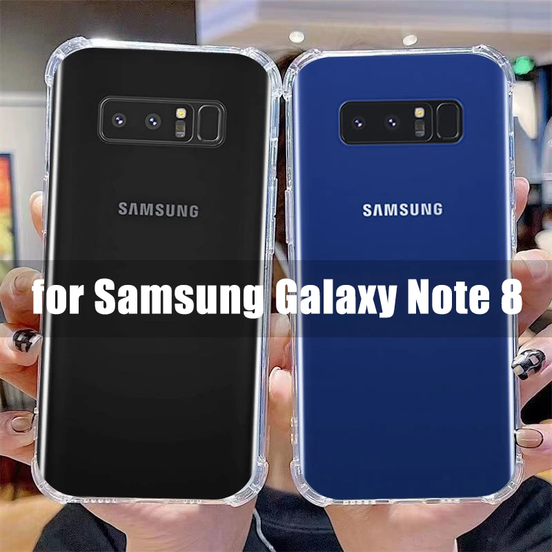 Защитный противоударный легкий защитный чехол для Samsung Galaxy Note8, прозрачный чехол для телефона с подушкой безопасности для Samsung Galaxy Note 8, чехол
Защитный противоударный легкий защитный чехол для Samsung Galaxy Note8, прозрачный чехол для телефона с подушкой безопасности для Samsung Galaxy Note 8, чехол