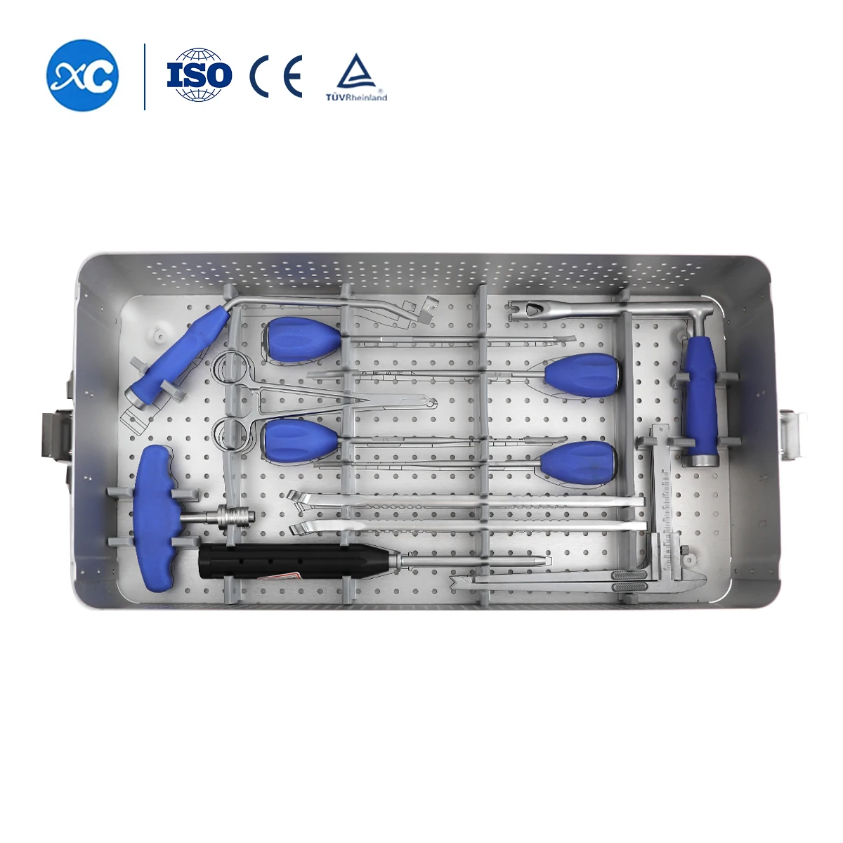CE&ISO Marked 6.0mm Orthopaedic Surgical Lumbar Spine Fixation System Titanium Pedicle Screw Spinal Instrument Set
CE&ISO Marked 6.0mm Orthopaedic Surgical Lumbar Spine Fixation System Titanium Pedicle Screw Spinal Instrument Set
