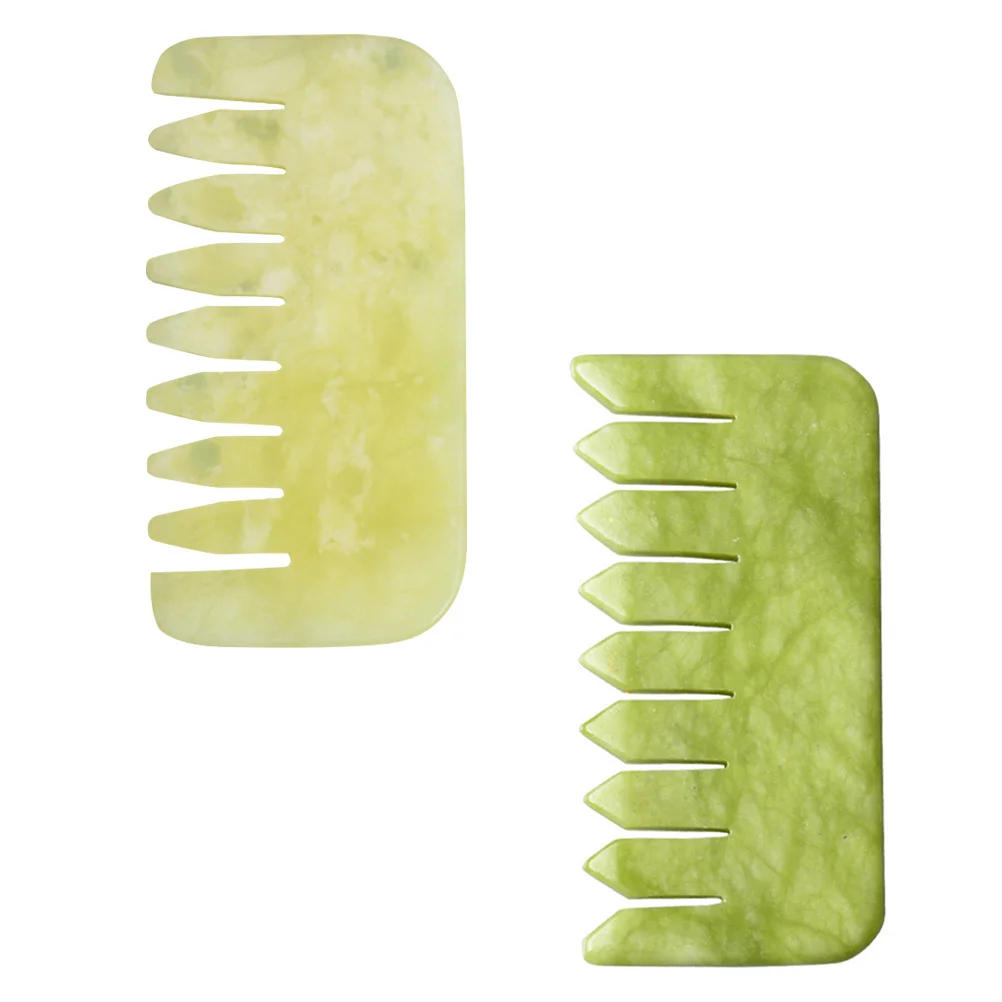 2 Pcs Massage Comb Portable Combs Head Gua Sha Scraping Scalp Facial Tools Hair Jade Natural Miss Massager
2 Pcs Massage Comb Portable Combs Head Gua Sha Scraping Scalp Facial Tools Hair Jade Natural Miss Massager