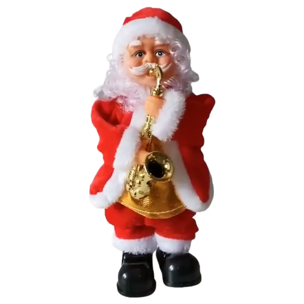 Electric Christmas Children's Toys Gifts Blowing Saxophone Playing Guitar Songs Santa Claus Decoration Ornaments
Electric Christmas Children's Toys Gifts Blowing Saxophone Playing Guitar Songs Santa Claus Decoration Ornaments