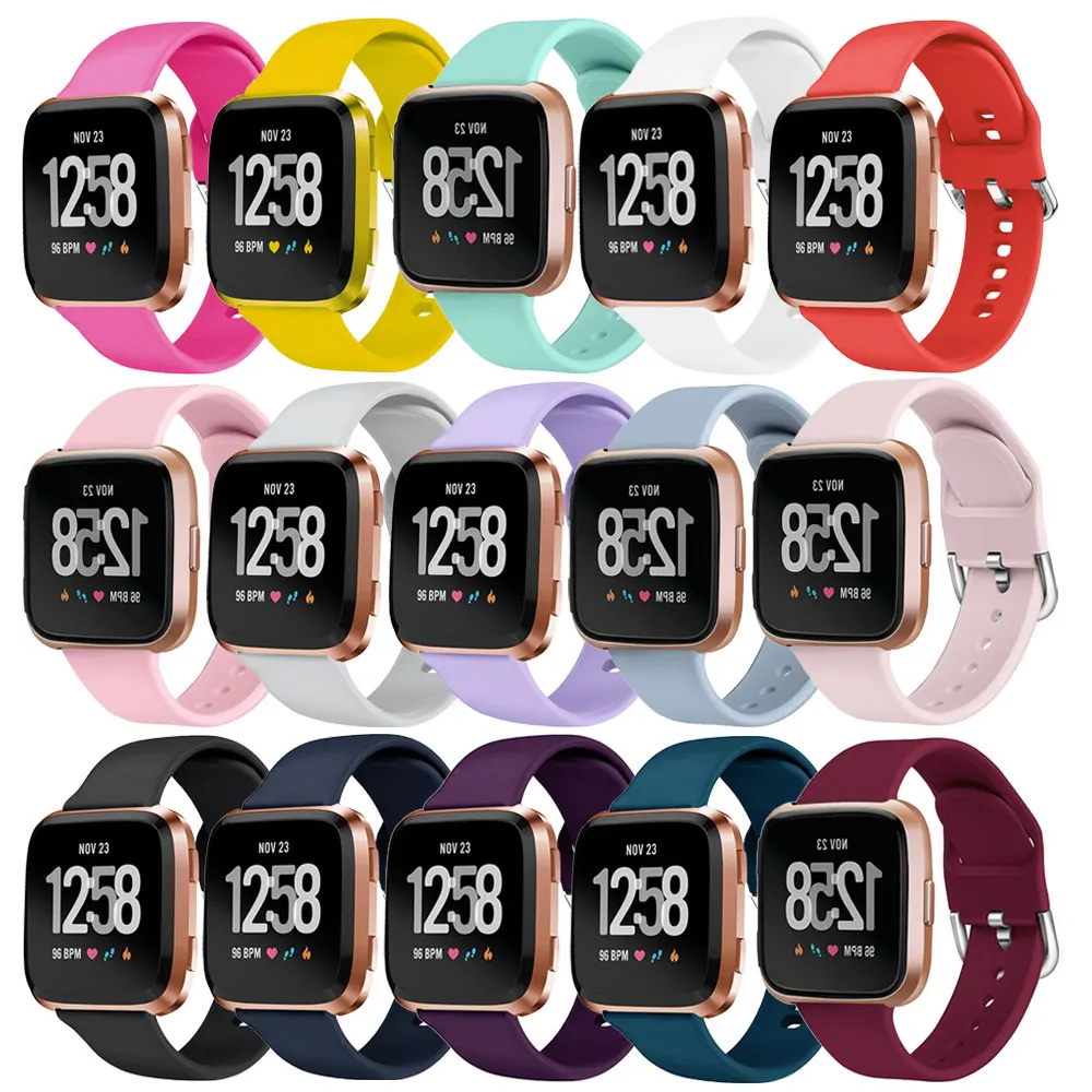 Soft Sillicone Watch Band For Fitbit Versa/Versa 2 Wristband Replacement Watch Strap For Fitbit Versa 2 Accessories
Soft Sillicone Watch Band For Fitbit Versa/Versa 2 Wristband Replacement Watch Strap For Fitbit Versa 2 Accessories
