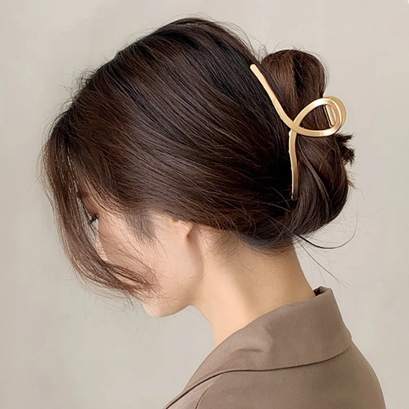 2022 Elegant Gold Color Hair Claws Set Geometric Metal Hair Clips for Women Vintage Hollow Hairpin Trendy Girls Hair Accessories
2022 Elegant Gold Color Hair Claws Set Geometric Metal Hair Clips for Women Vintage Hollow Hairpin Trendy Girls Hair Accessories