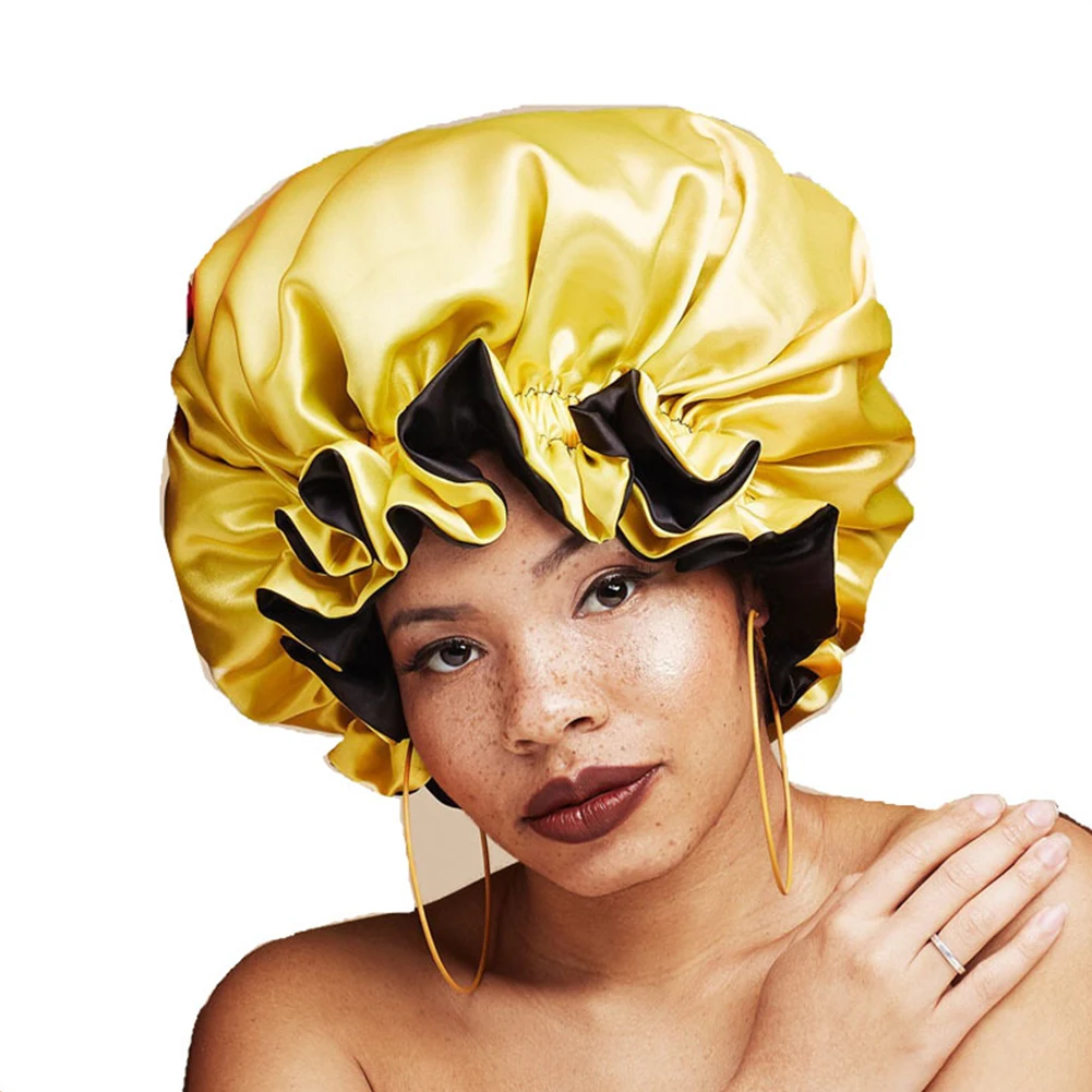 Reversible Satin Bonnet Hair Cap Double Layer Adjust Sleep Night Cap Head Cover For Women Men Unisex Cap Bonnet De Nuit
Reversible Satin Bonnet Hair Cap Double Layer Adjust Sleep Night Cap Head Cover For Women Men Unisex Cap Bonnet De Nuit