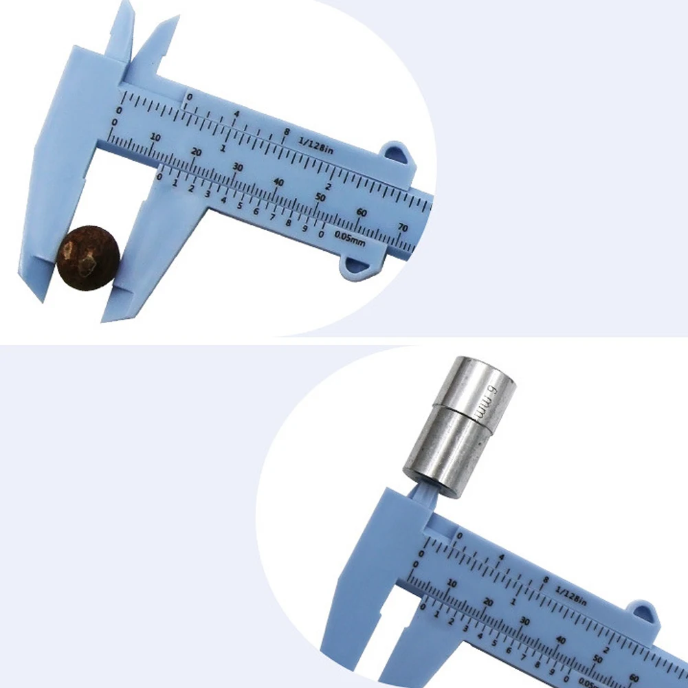 0-150mm Vernier Calipers Double Rule Scale Plastic Depth Height Measure Tools Precision Measuring Depth Height Diameter
0-150mm Vernier Calipers Double Rule Scale Plastic Depth Height Measure Tools Precision Measuring Depth Height Diameter