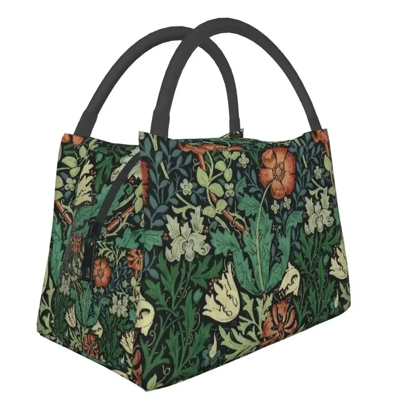William Morris Compton Floral Art Nouveau Pattern Resuable Lunch Boxes for Women Waterproof Textile Pattern Insulated Lunch Bag
William Morris Compton Floral Art Nouveau Pattern Resuable Lunch Boxes for Women Waterproof Textile Pattern Insulated Lunch Bag