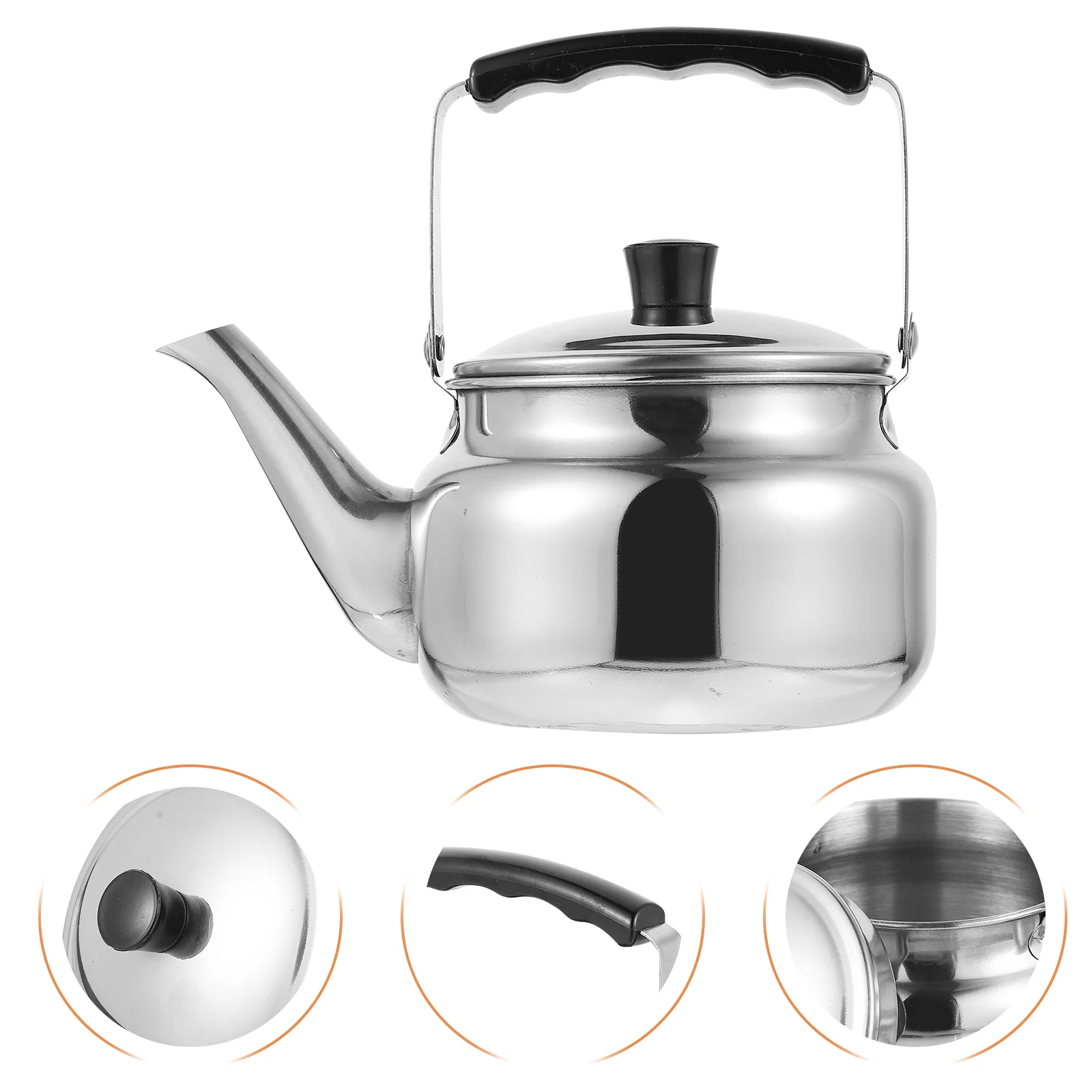 Kettle Tea Waterstainless Stovetop Steel Stove Teapotpot Whistling Camping Boiling Gas Kettles Heating Teakettle Home Coffee
Kettle Tea Waterstainless Stovetop Steel Stove Teapotpot Whistling Camping Boiling Gas Kettles Heating Teakettle Home Coffee