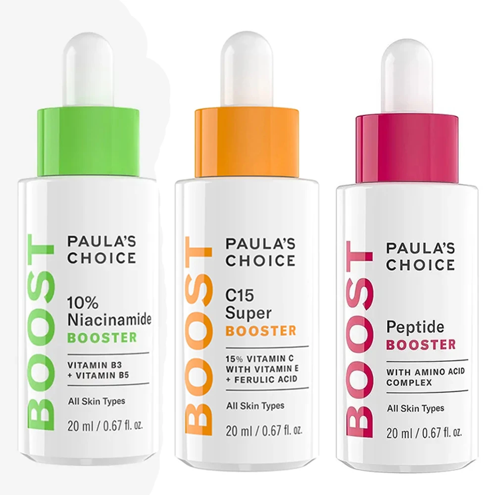 3 шт., усилитель для ухода за кожей Paula's Choice, 10% Ниацинамид, Усилитель 20 мл, пептидный усилитель с комплексом аминокислот, суперсыворотка C15
3 шт., усилитель для ухода за кожей Paula's Choice, 10% Ниацинамид, Усилитель 20 мл, пептидный усилитель с комплексом аминокислот, суперсыворотка C15