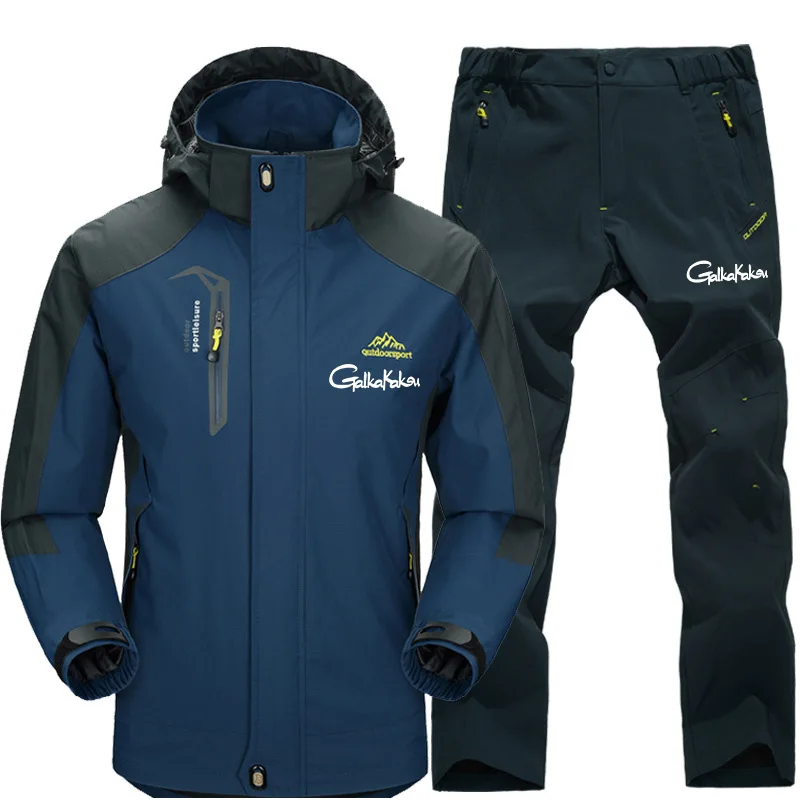 Men Outdoor Sports Waterproof Windproof Fishing Sets Jacket +pants Brand Single Layer Air Jackets Breathable Hiking Suit
Men Outdoor Sports Waterproof Windproof Fishing Sets Jacket +pants Brand Single Layer Air Jackets Breathable Hiking Suit
