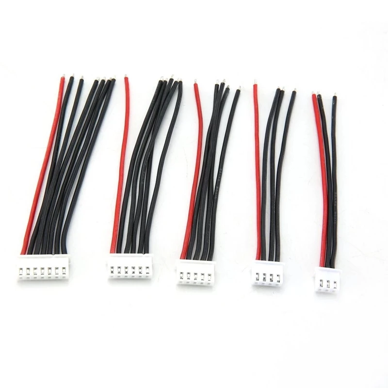 5pcs/Lot 2S 3S 4S 5S 6S 8s Lipo Battery Balance Charger Cable IMAX B6 Connector Plug Wire Wholesale
5pcs/Lot 2S 3S 4S 5S 6S 8s Lipo Battery Balance Charger Cable IMAX B6 Connector Plug Wire Wholesale