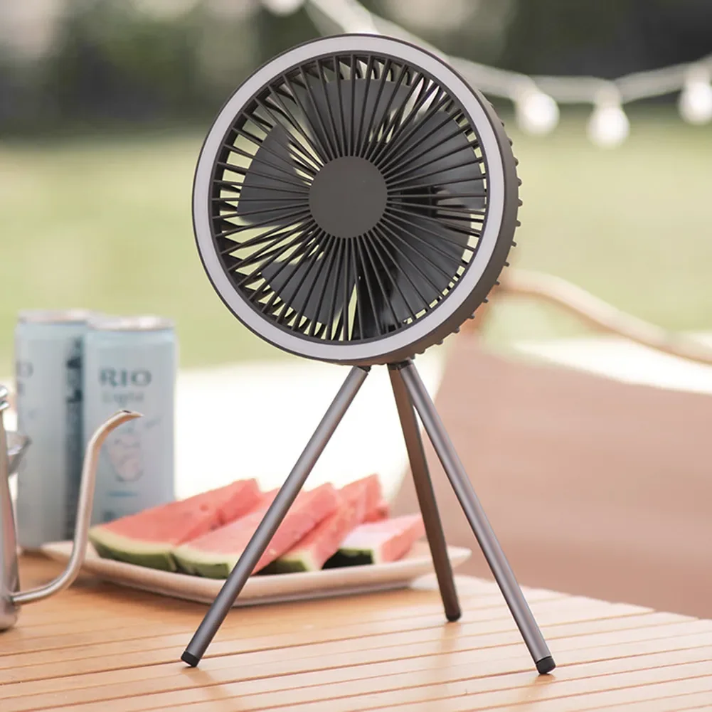 Air Cooling Fan with Night Light USB Chargeable Desk Tripod Stand Outdoor Camping Tent Lamp Hanging Light Fan
Air Cooling Fan with Night Light USB Chargeable Desk Tripod Stand Outdoor Camping Tent Lamp Hanging Light Fan