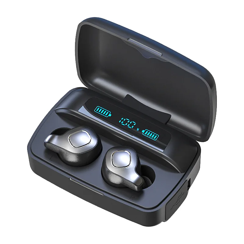 New F8plus cross border TWS wireless Bluetooth headset in ear noise reduction sports outdoor waterproof screen display LED-030
New F8plus cross border TWS wireless Bluetooth headset in ear noise reduction sports outdoor waterproof screen display LED-030