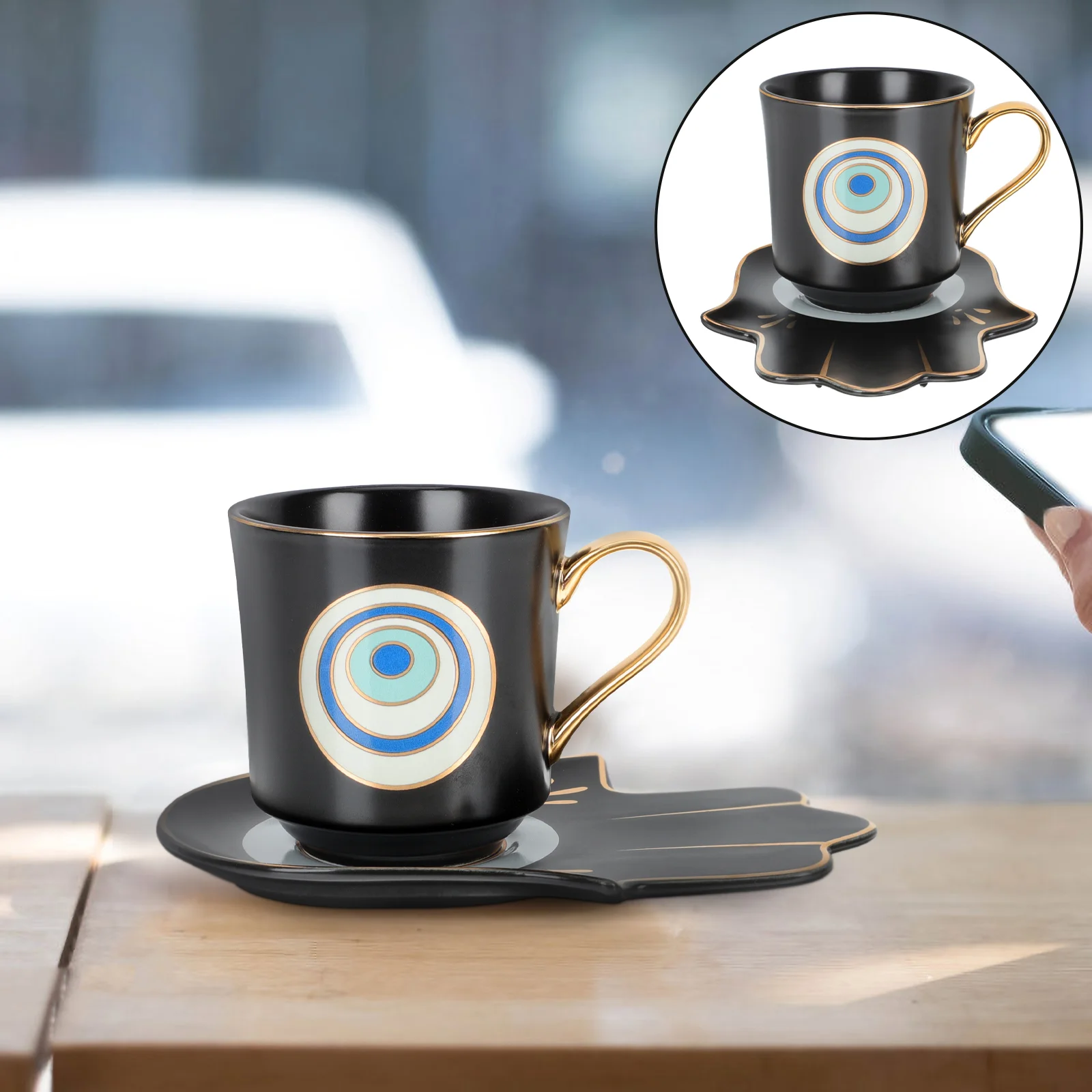 Coffee Cup Mug Cups Tea Ceramic Espresso Glasses Vintage Mugs Water Beverage Turkish Evil Shui Feng Lucky Eye Bohomian Chinese
Coffee Cup Mug Cups Tea Ceramic Espresso Glasses Vintage Mugs Water Beverage Turkish Evil Shui Feng Lucky Eye Bohomian Chinese