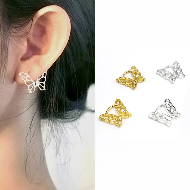 Vintage Hollow Golden Butterfly Design Earrings For Women Teenager Fashion Cute Aesthetic Stud Earrings 2022 Trend New Jewelry
Vintage Hollow Golden Butterfly Design Earrings For Women Teenager Fashion Cute Aesthetic Stud Earrings 2022 Trend New Jewelry