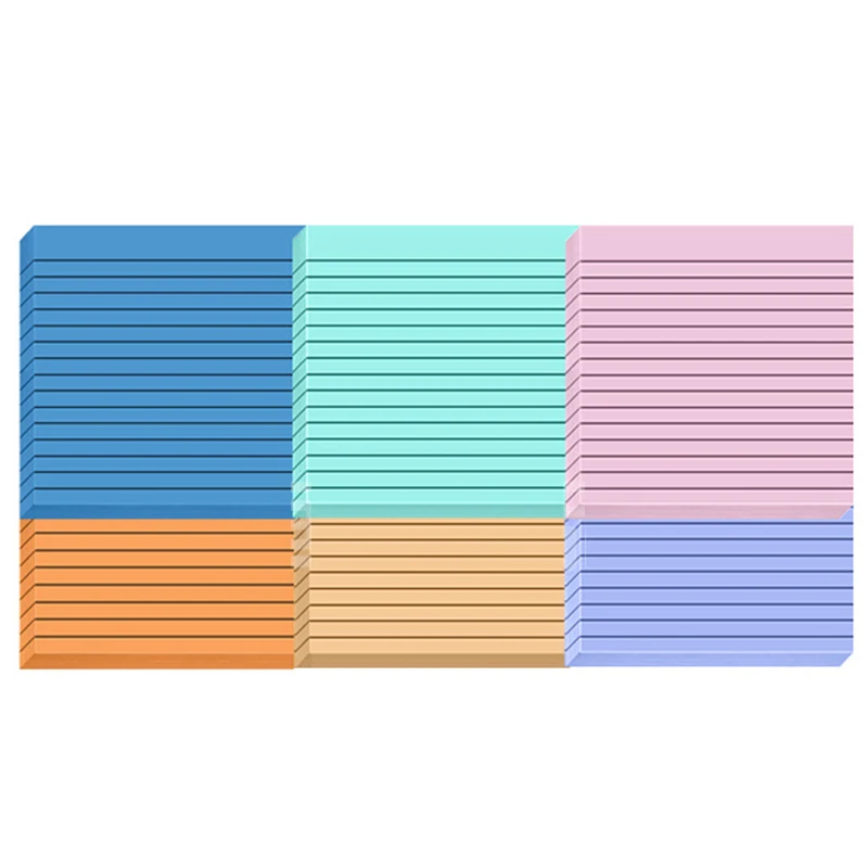 30/50 Sheets Transparent Sticky Notes Waterproof Macaron Color Horizontal Line Note Students Notepad Creative Stationery
30/50 Sheets Transparent Sticky Notes Waterproof Macaron Color Horizontal Line Note Students Notepad Creative Stationery